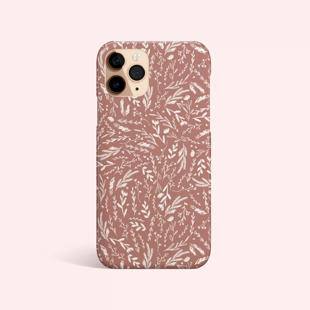 coque iphone fleurs