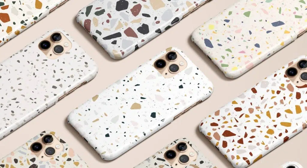 coque iphone pas cher terrazzo