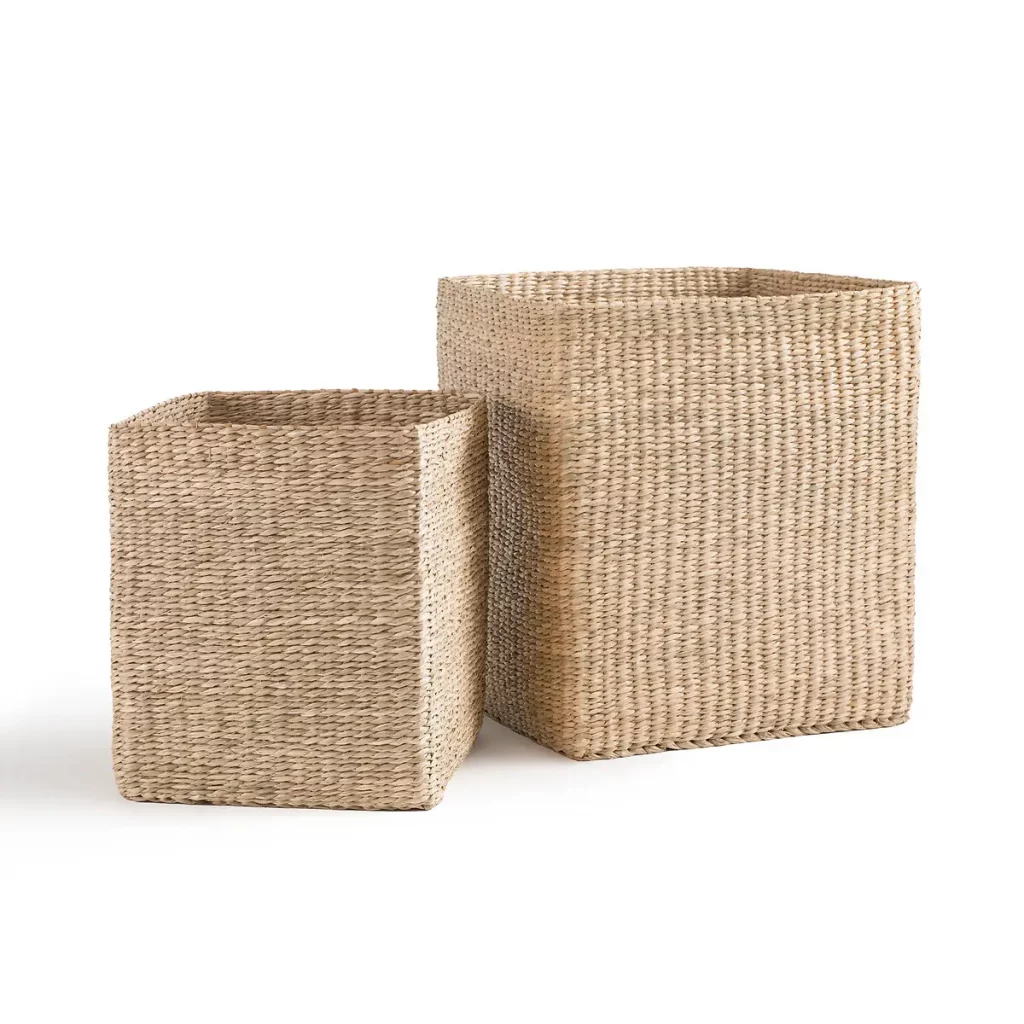 rangement entree panier