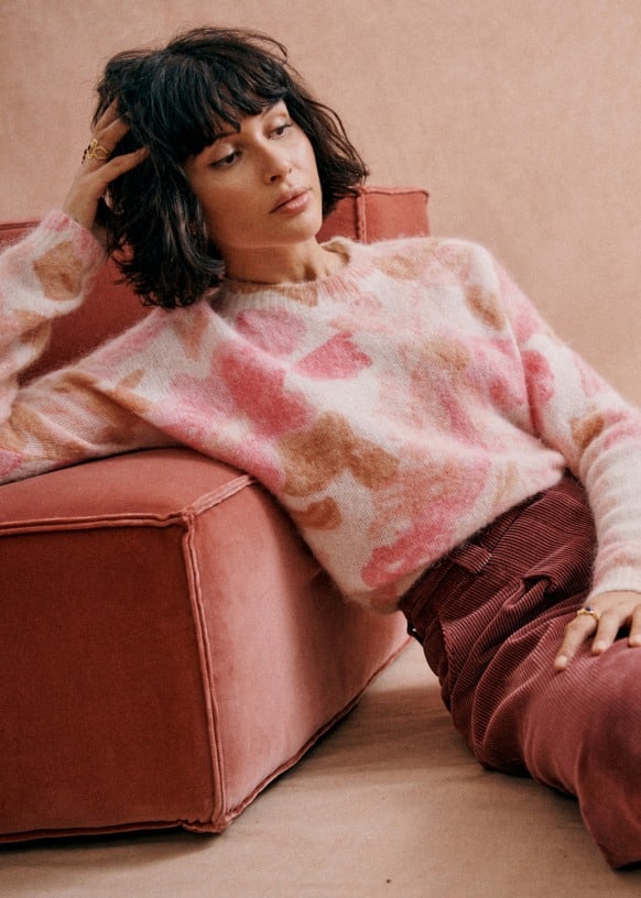 pull laine mohair sezane