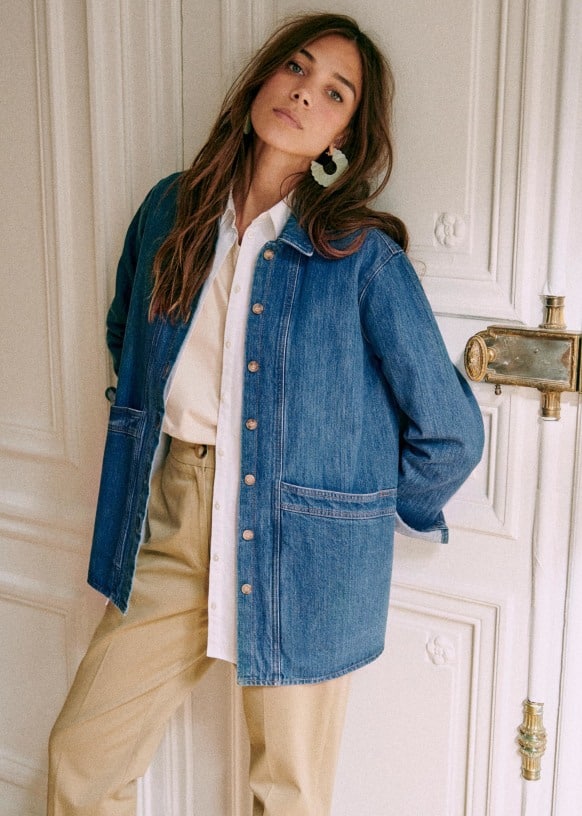 veste oversize femme sezane will