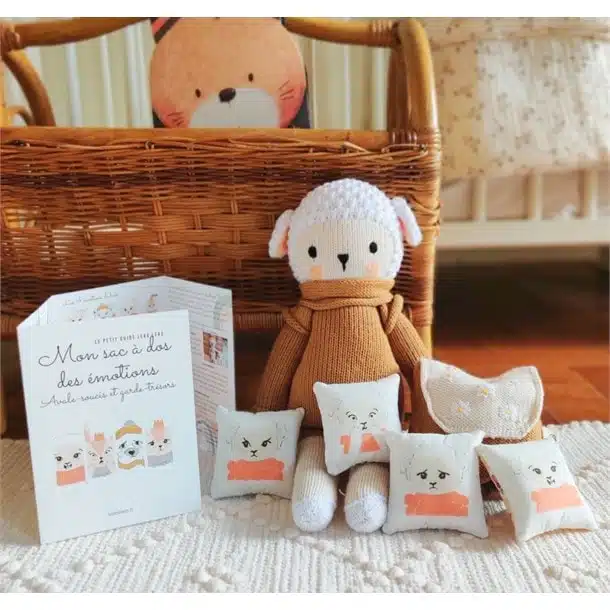 poupee mouton emotions sac emotions gestion