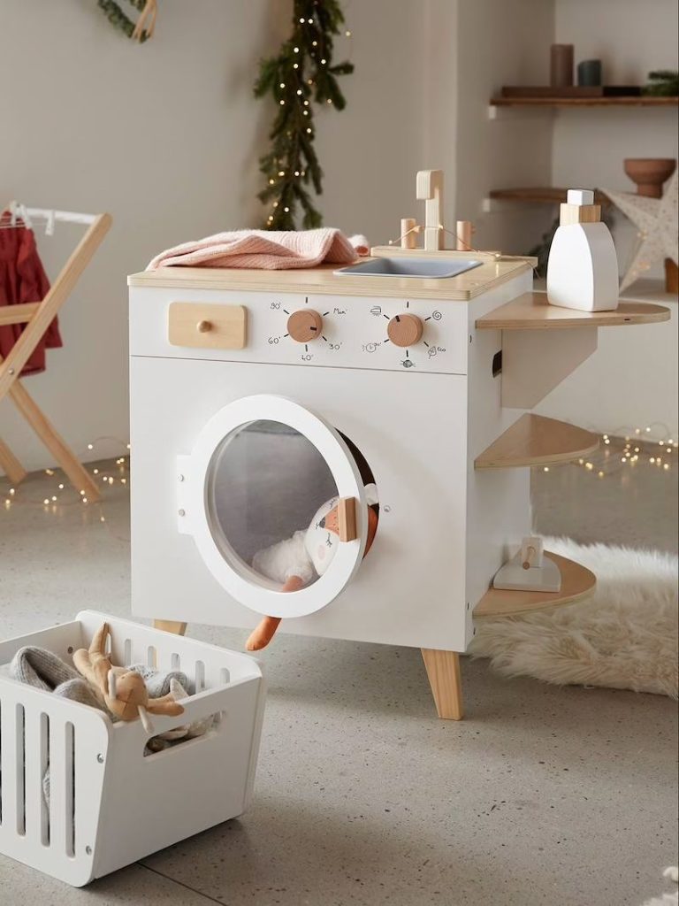 jouet en bois machine a laver et a repasser en bois fsc