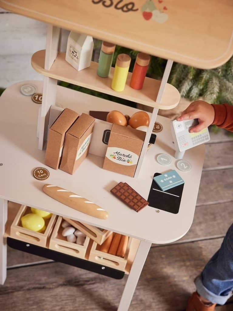 jouet en bois mon petit marche bio en bois fsc