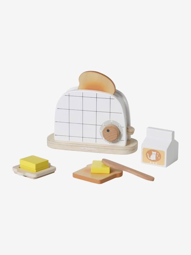 jouet en bois set toaster en bois fsc