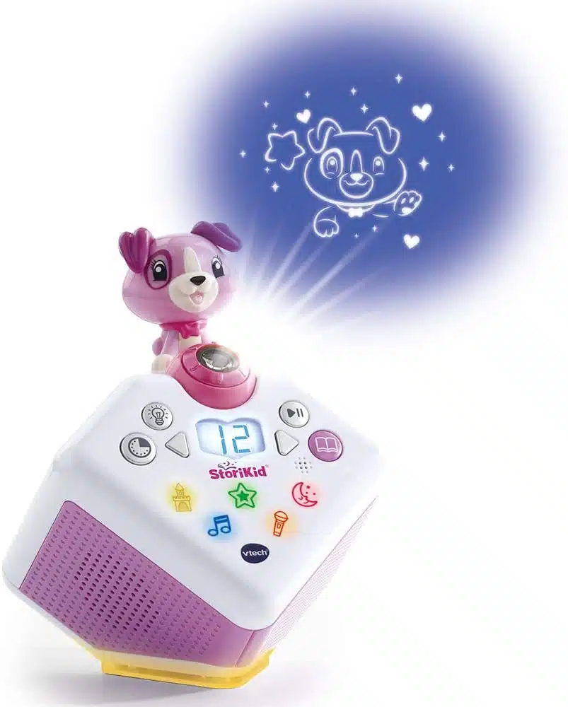 Clementoni 59202 - Compteur d'histoires interactif pour enfants à partir de  3 ans - histoires passionnantes de bonne nuit - Histoire préférées 