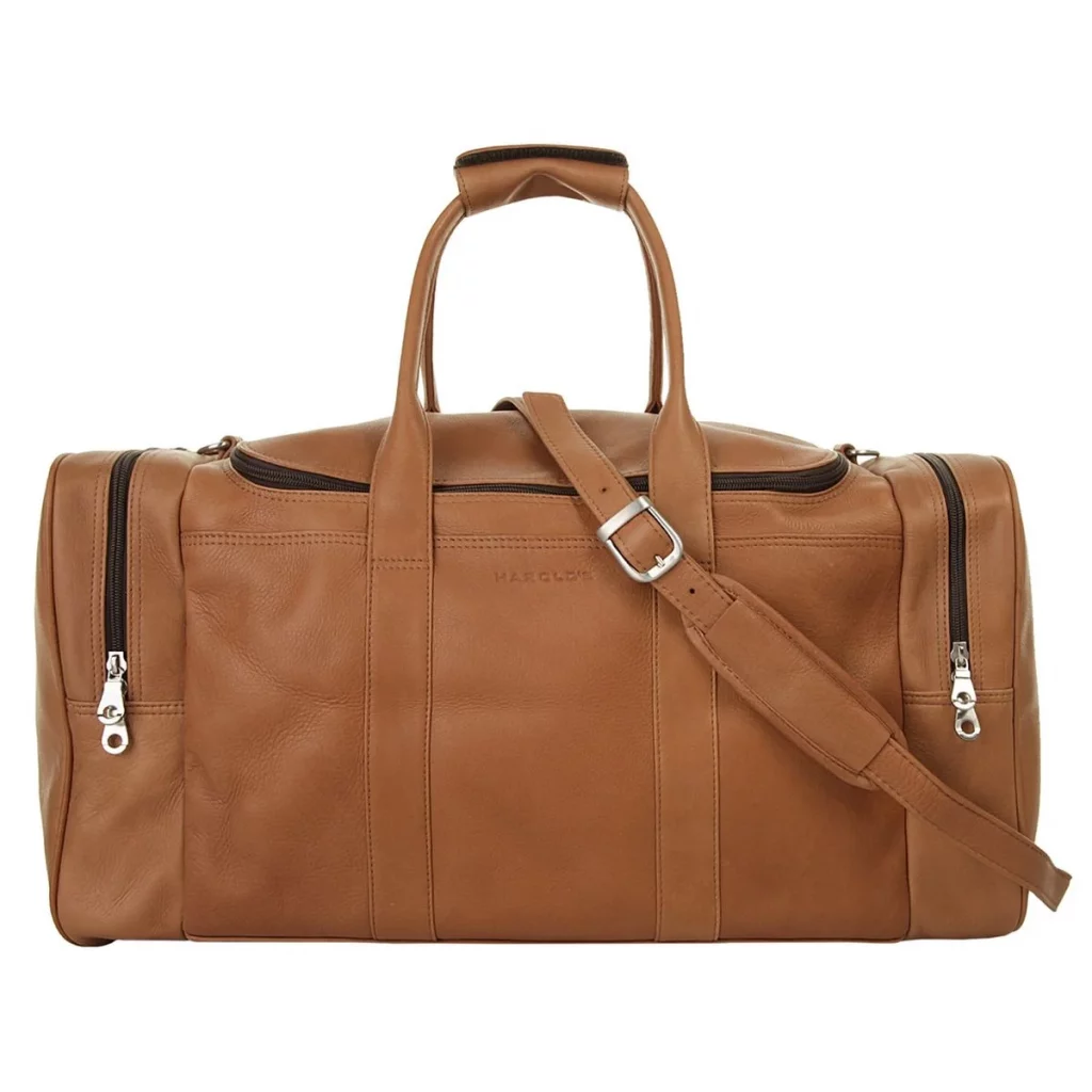 idee cadeau homme sac week end cuir marron