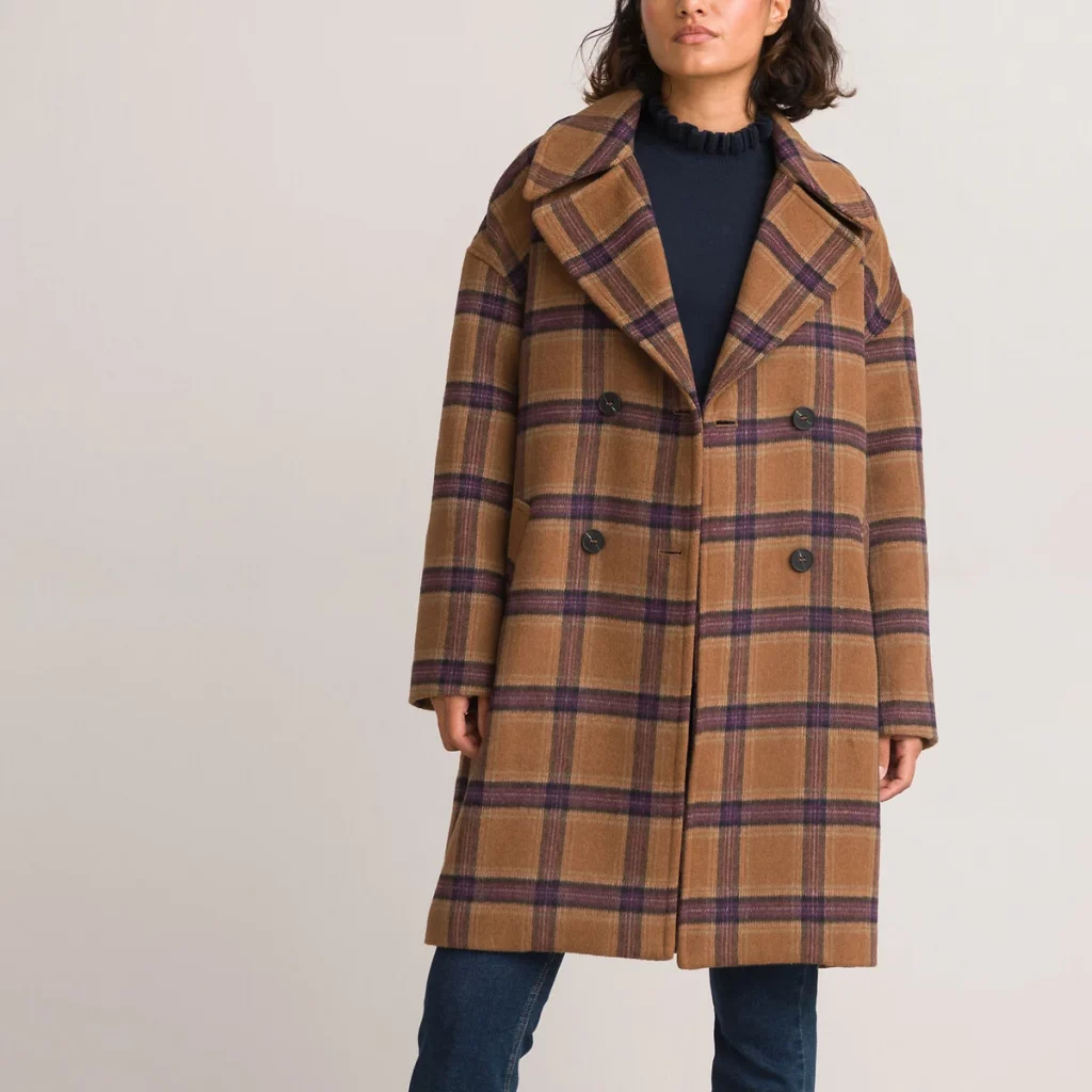 manteau chaud style femme laine