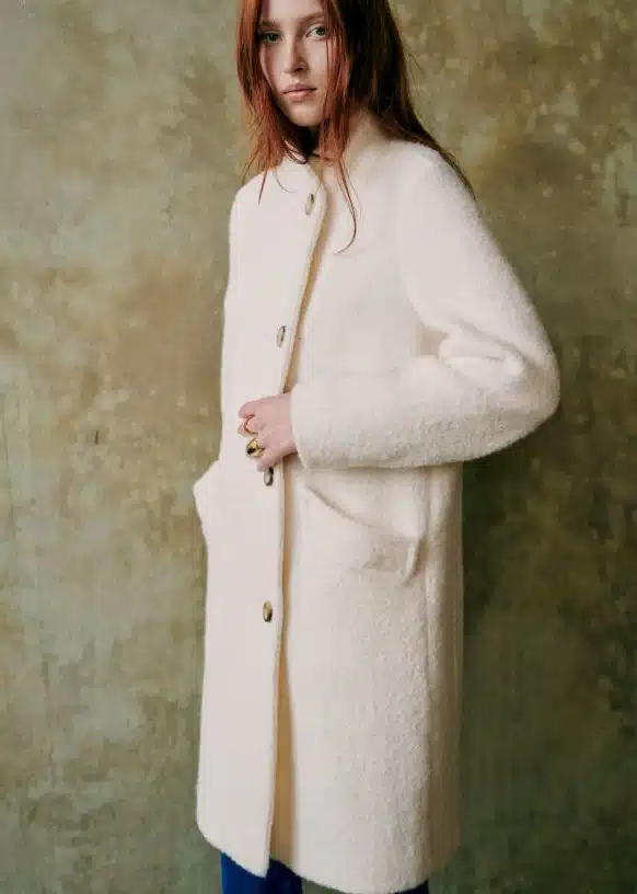 manteau chaud style femme sezane