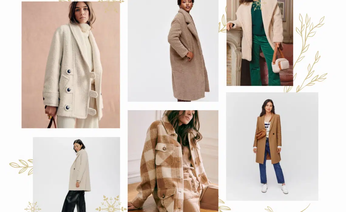 manteau laine femme pas cher