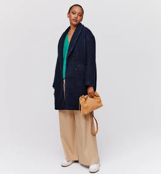 manteau laine promod carmen chaud