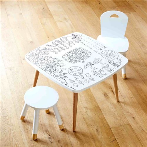 table dessin coloriage
