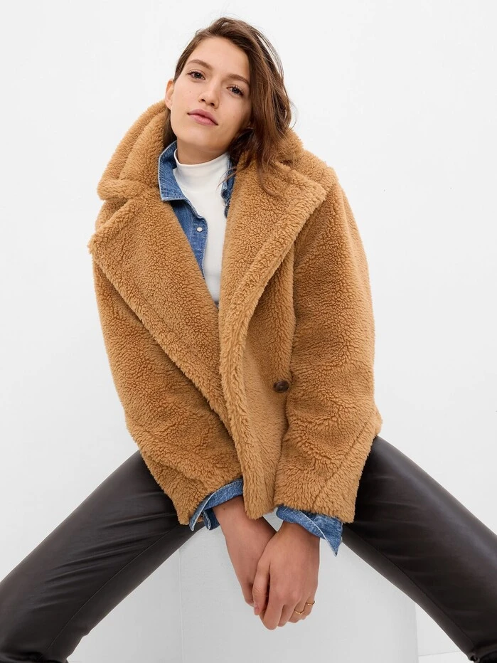 veste sherpa femme gap
