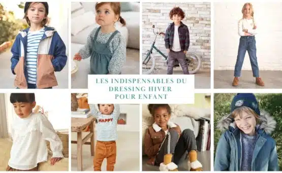 Les indispensables du dressing hiver pour enfant
