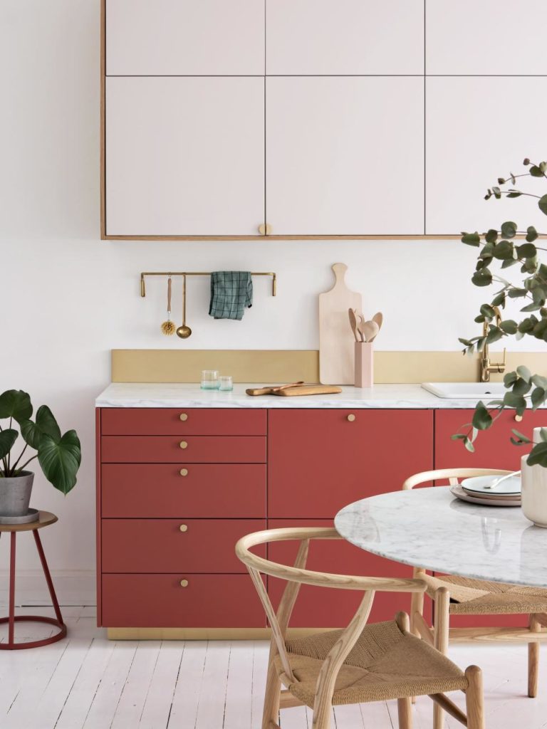 cuisine ikea plum living bicolore