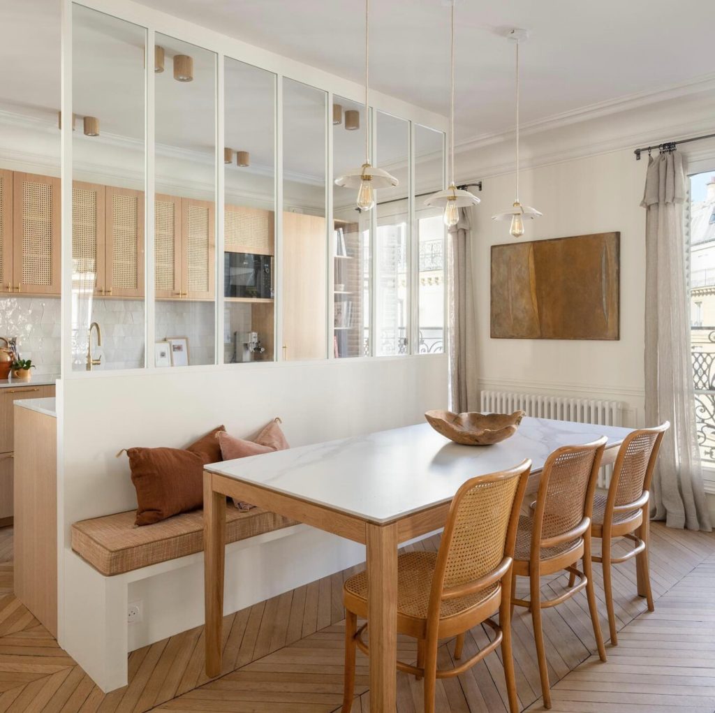 cuisine longueur bois verriere ikea plum