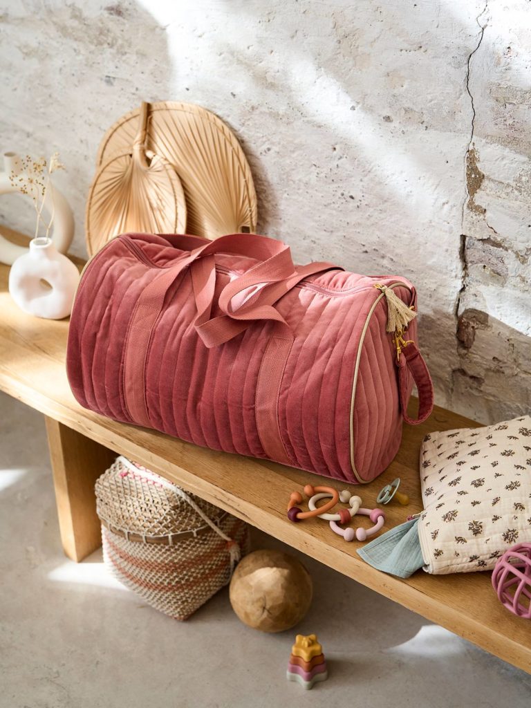 sac a langer baby roll en velours