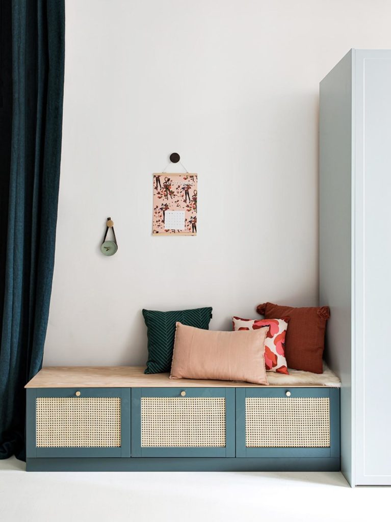tuto banquette meuble chaussures ikea plum
