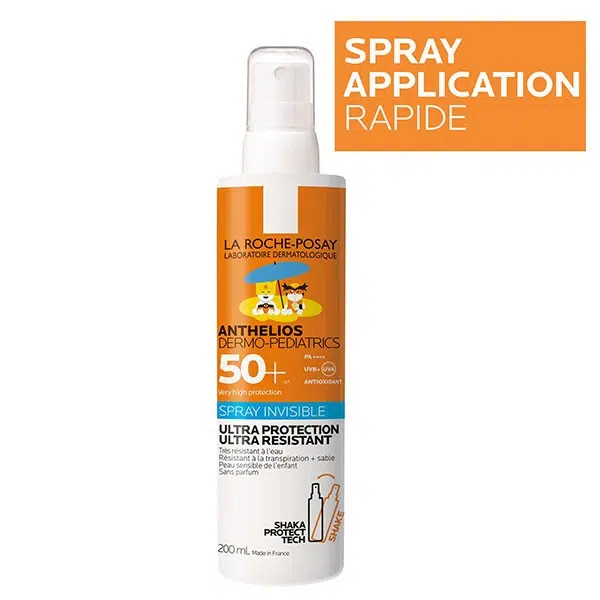 creme solaire spray enfant mer