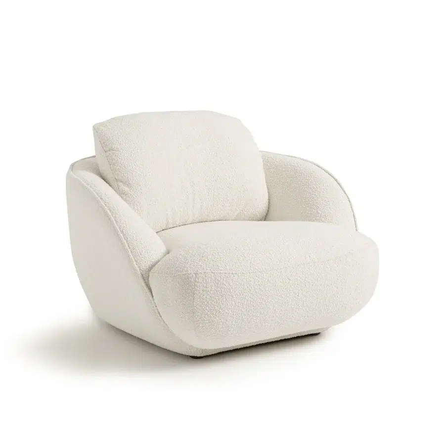 fauteuil boule bouclette