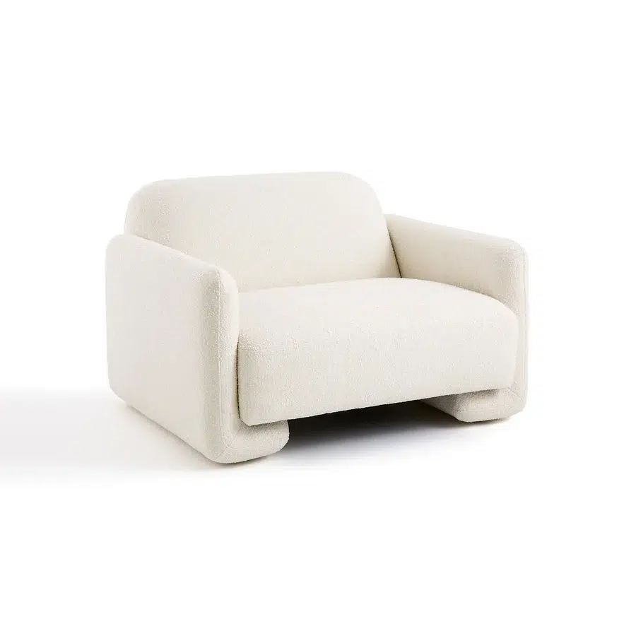 fauteuil boule bouclette