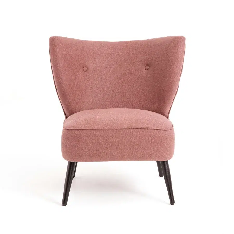 fauteuil crapaud moderne lin