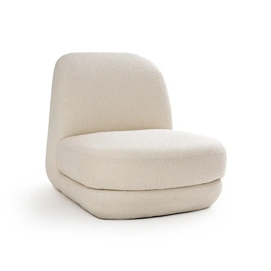 fauteuil vintage bouclette