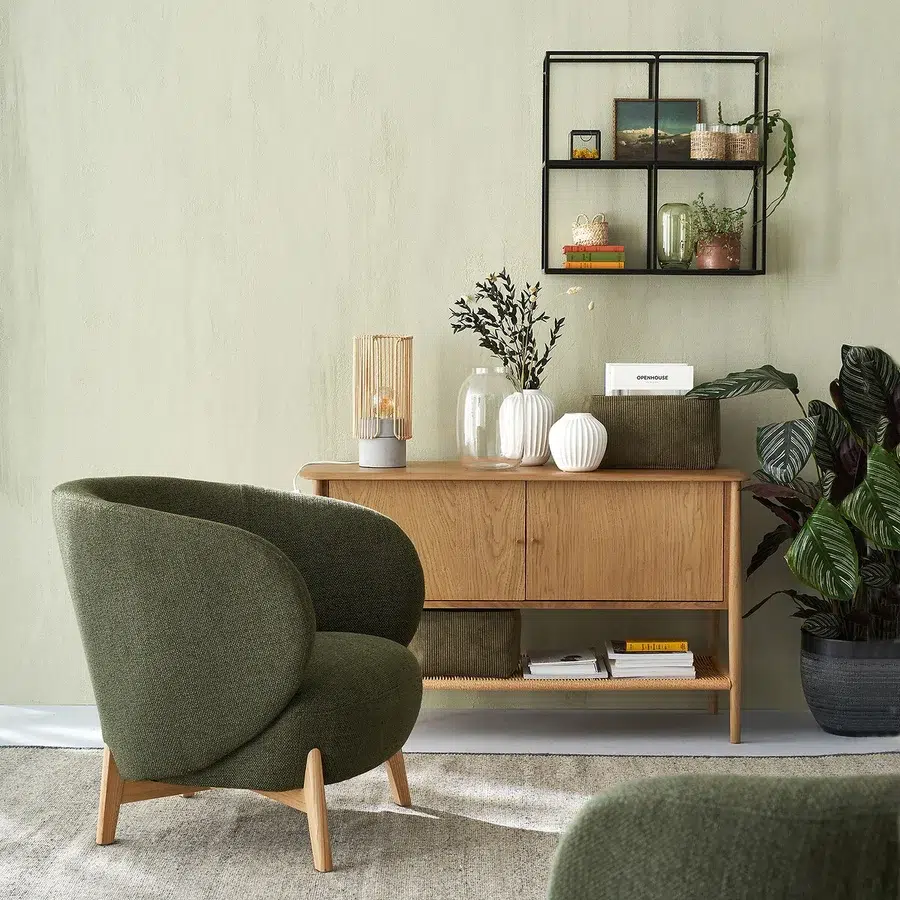 fauteuil vintage contemporain