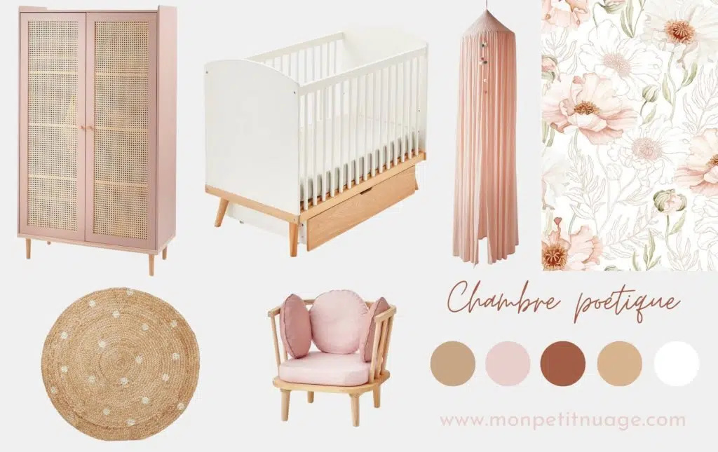 Idées déco chambre fille : 4 planches d'inspiration - Blog déco