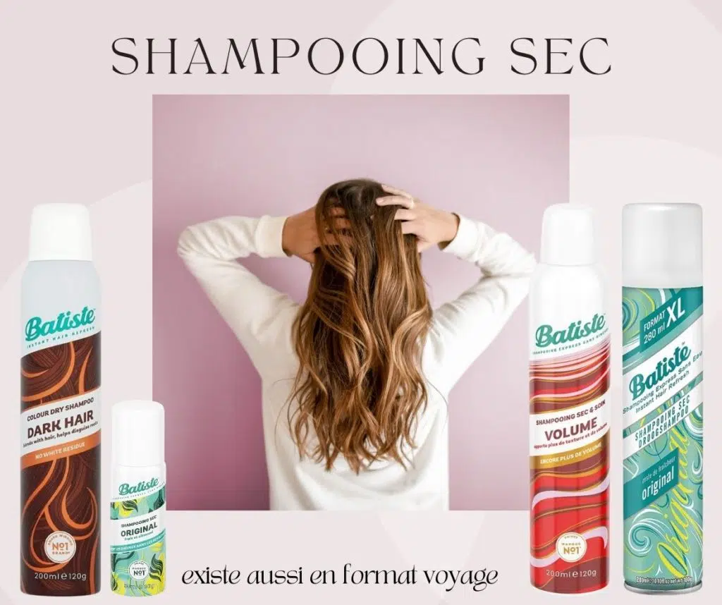 shampooing sec batiste grand format format voyage