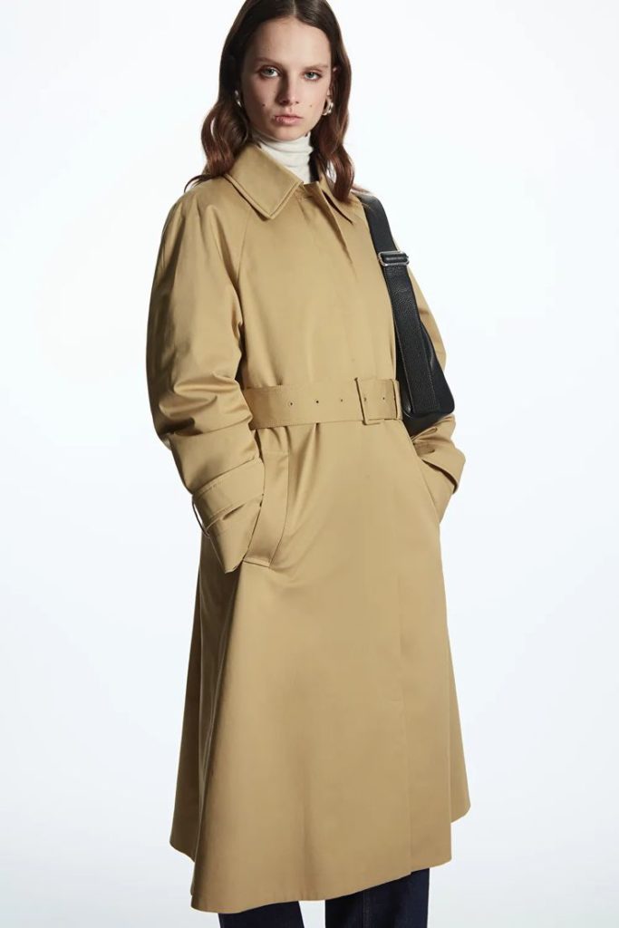 trench coat femme cos
