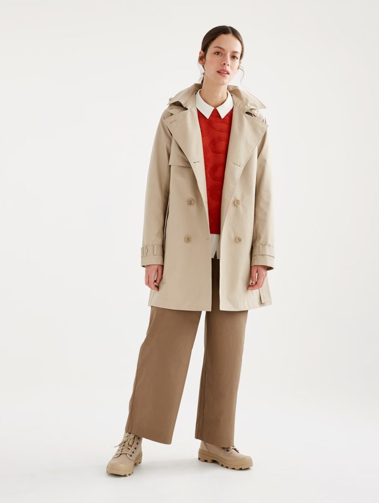 trench court impermeable aigle