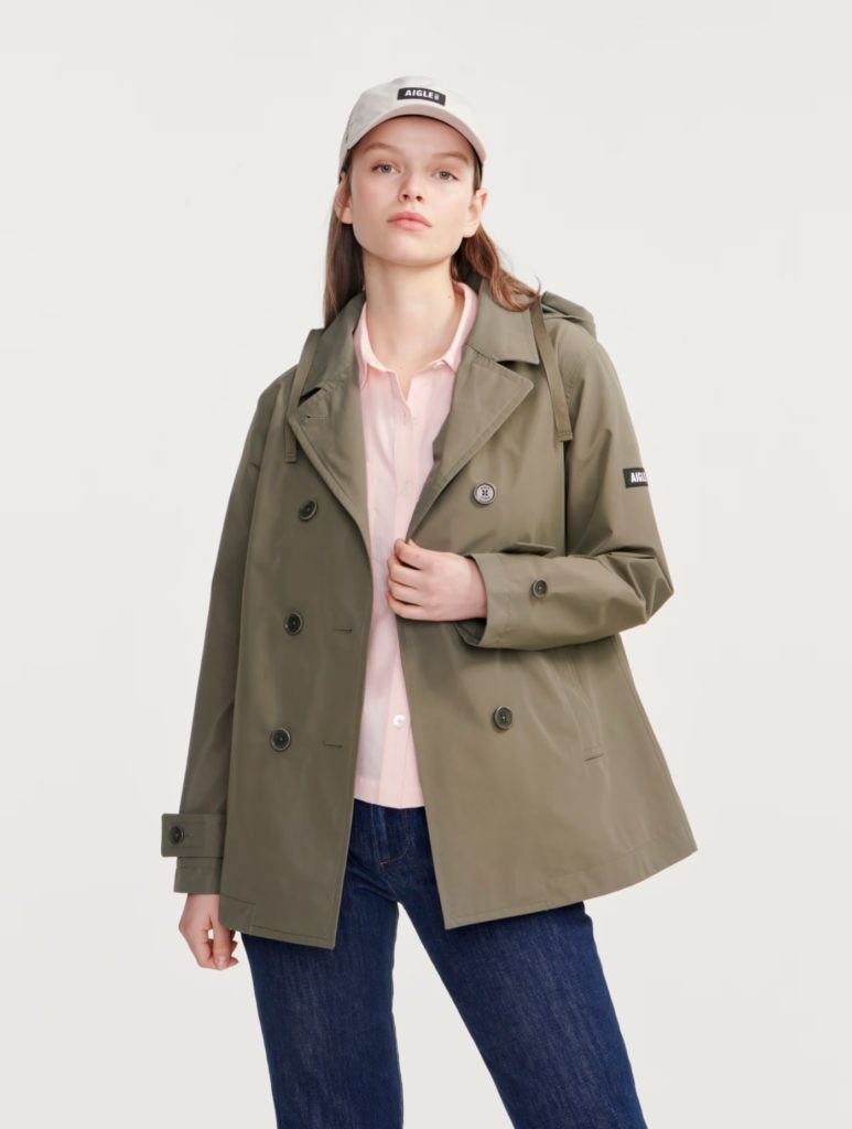 trench court impermeable aigle