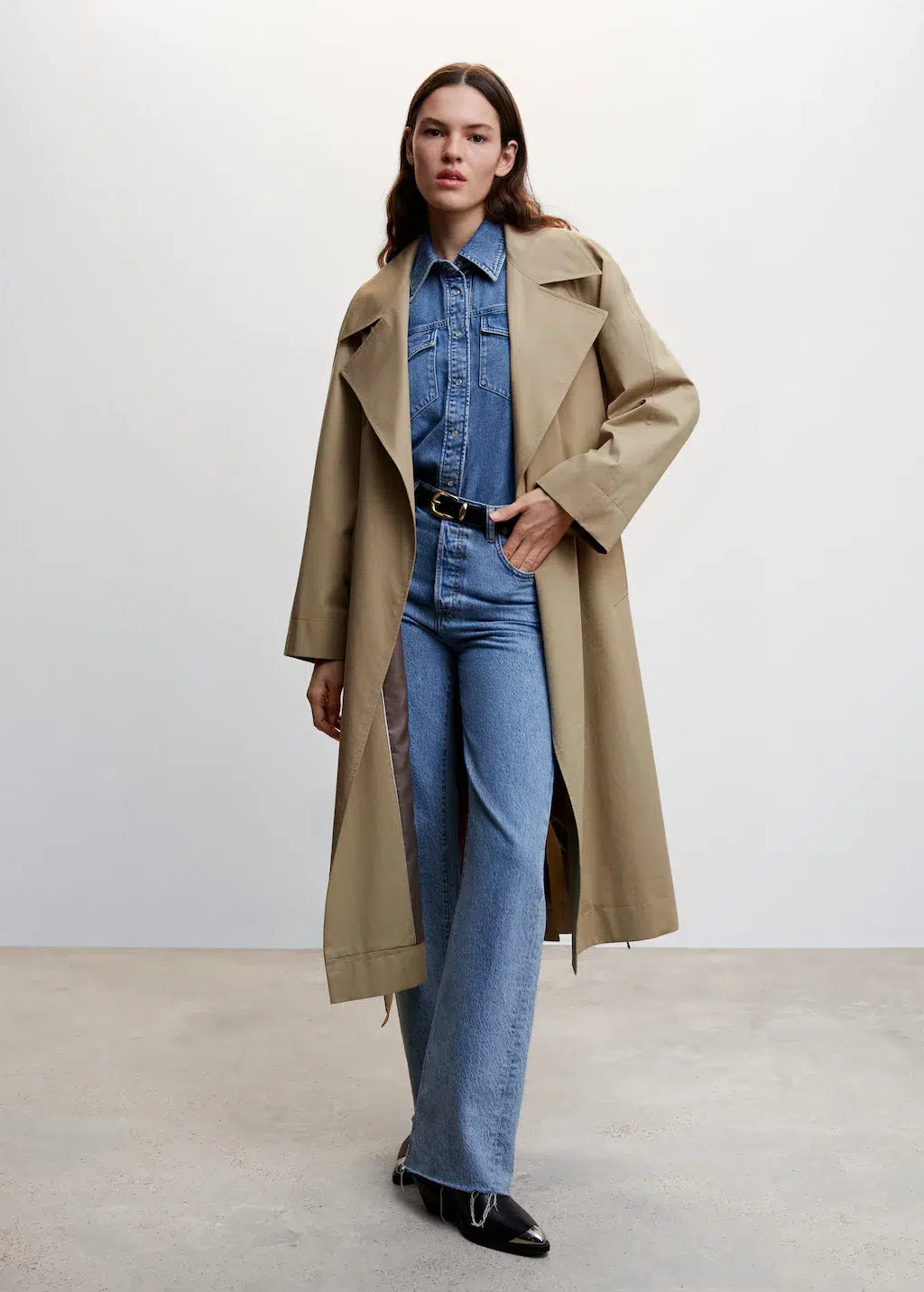 trench long oversize