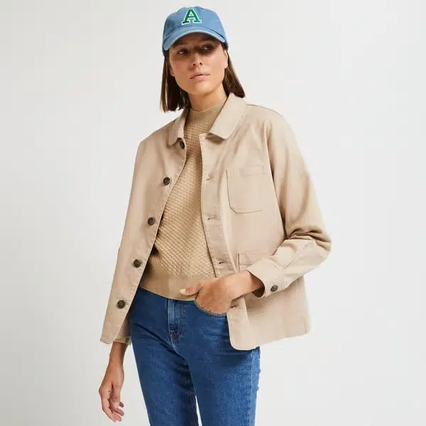 veste surchemise femme monoprix