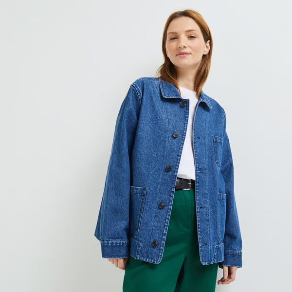 veste surchemise femme monoprix