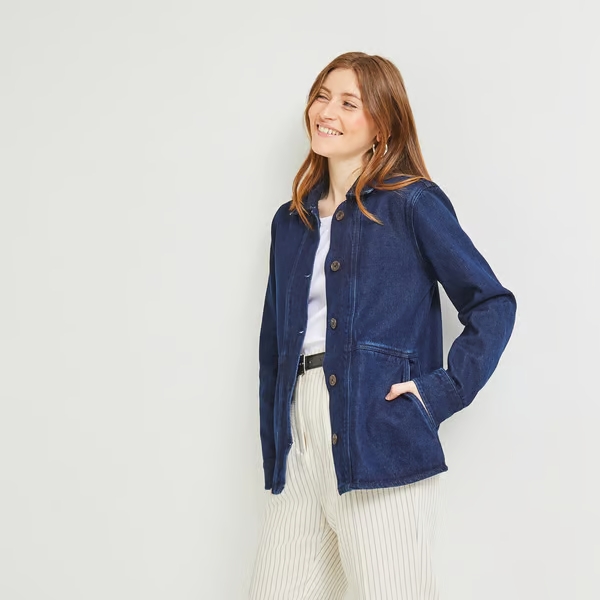 veste surchemise femme monoprix