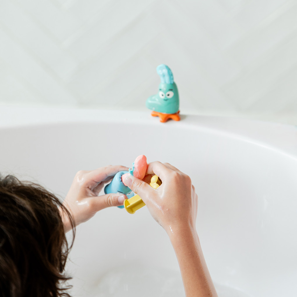 coffret pates a modeler lavantes rose et bleue avec bloop et floopy