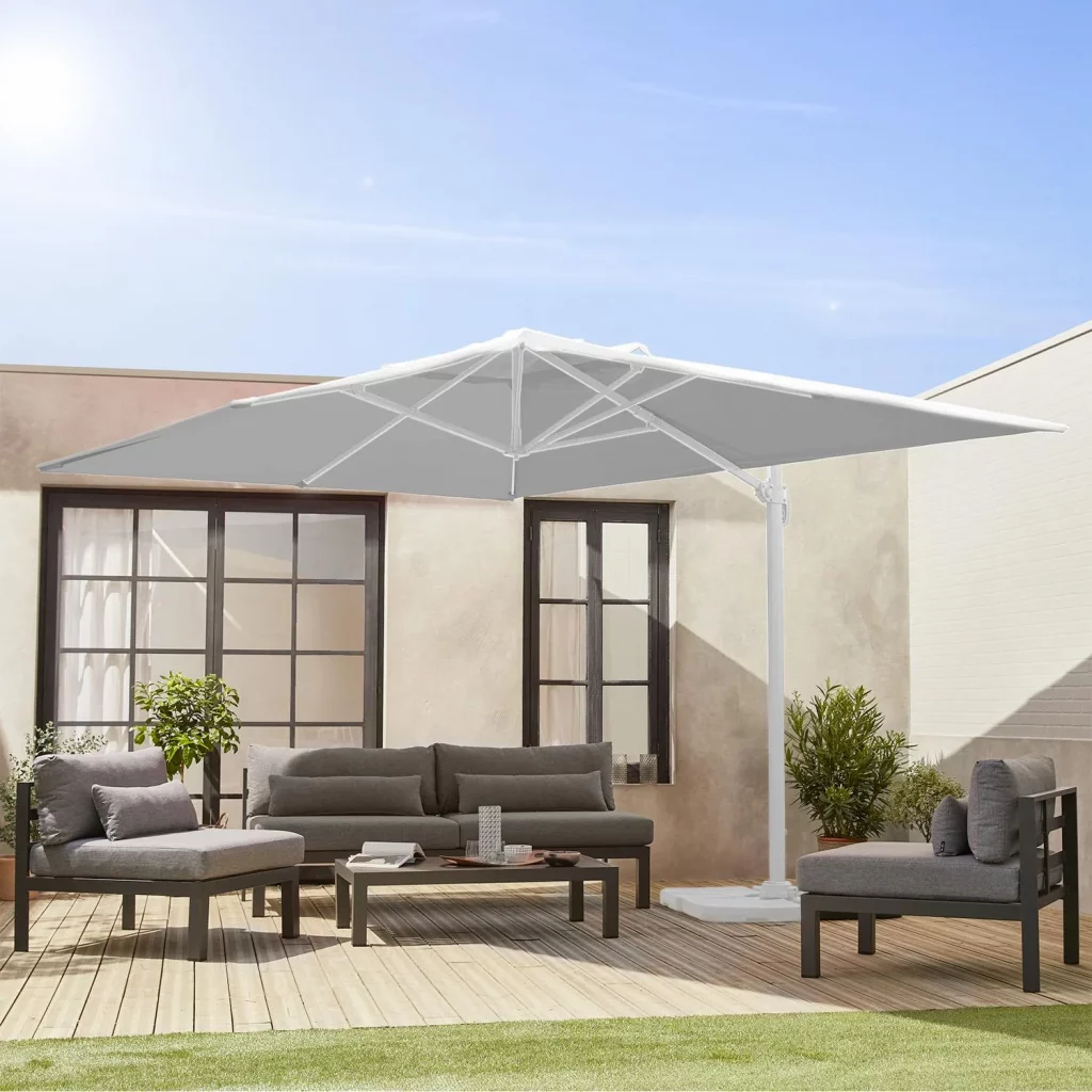 parasol deporte rectangulaire