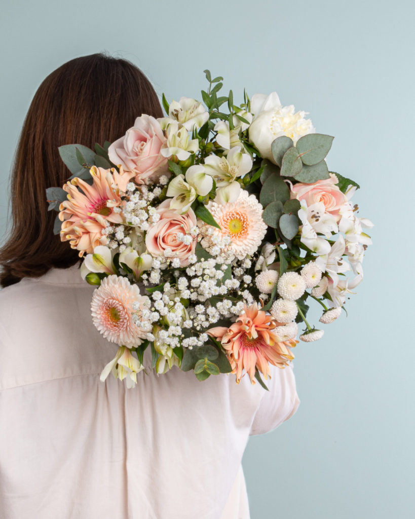 bouquet fleurs bergamotte fete des meres