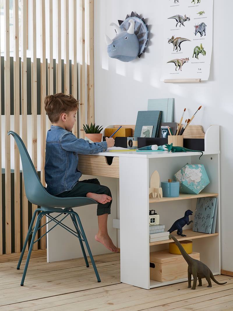 bureau vertbaudet enfant blanc bois