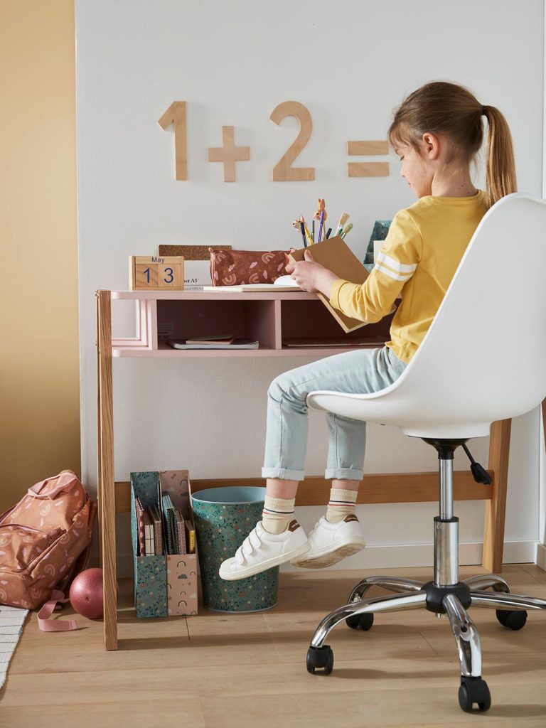 chaise de bureau enfant a roulettes