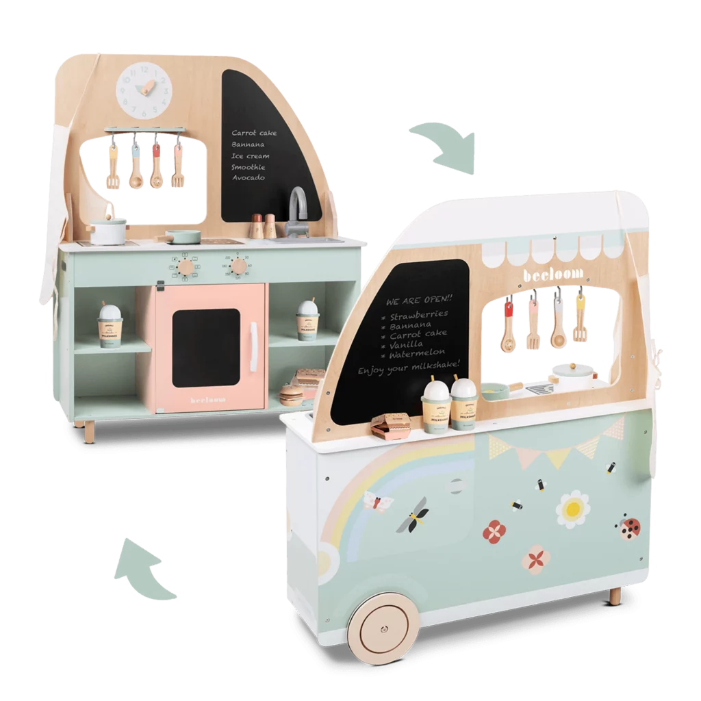 cuisine foodtruck glacier jouet bois enfant