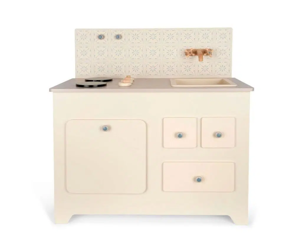 cuisine jouet enfant bois vintage