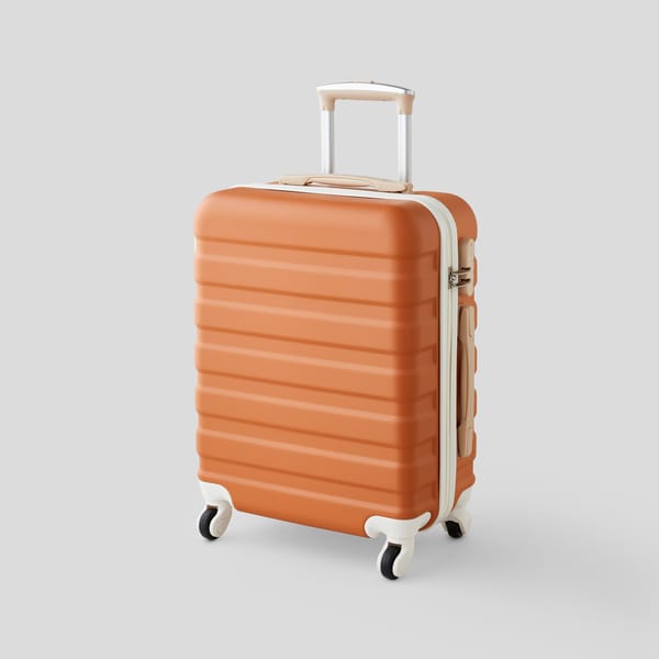 valise recyclee rigide