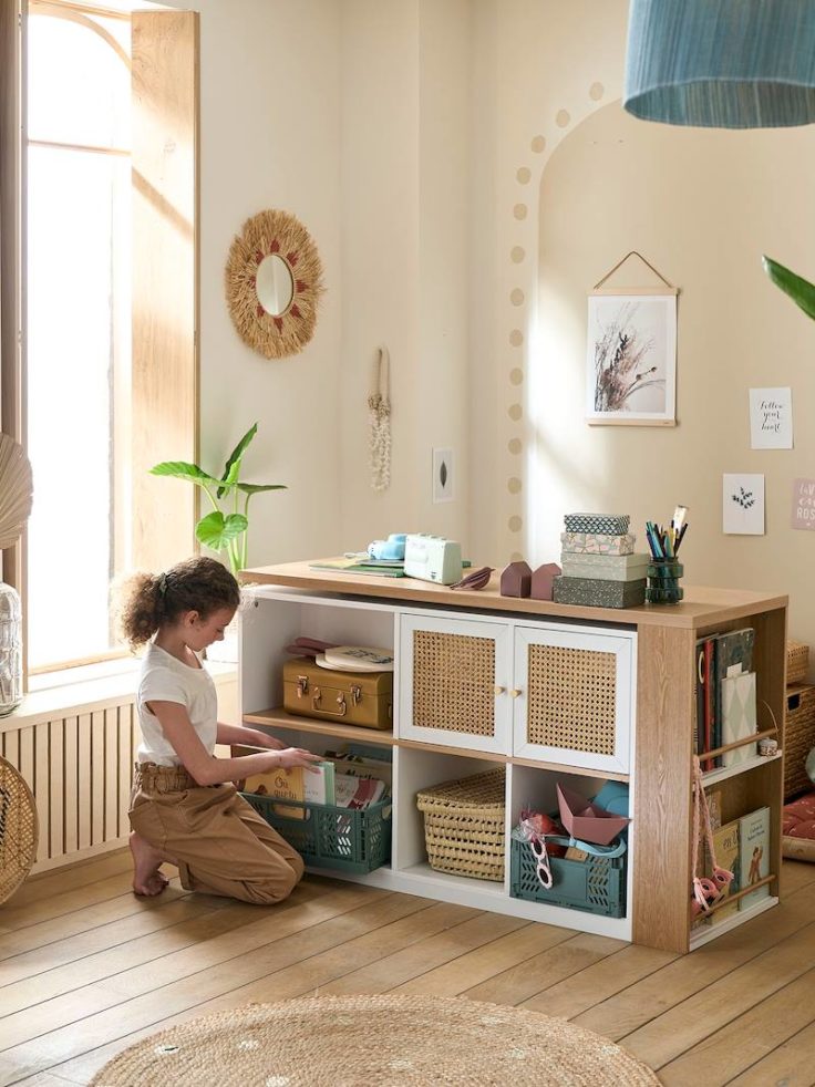 bureau bibliotheque en vertbaudet