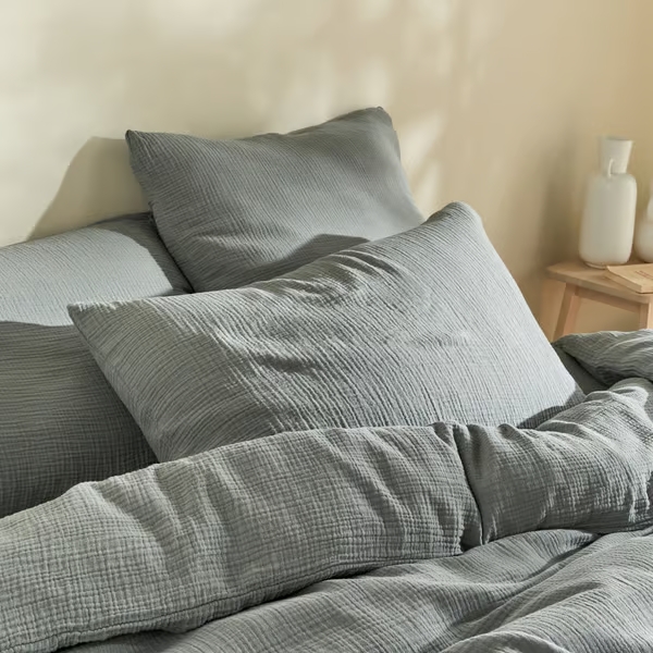 housse de couette en gaze de coton monoprix