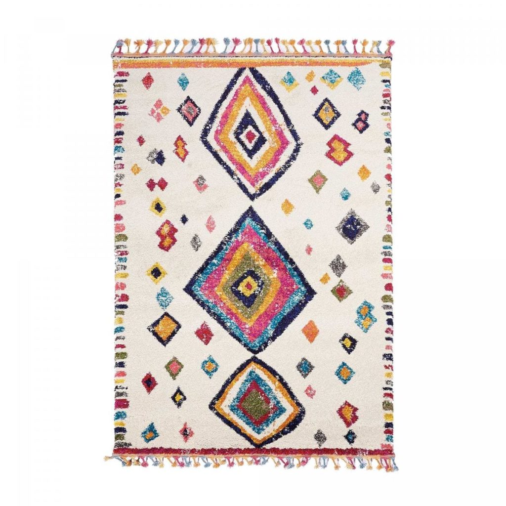 tapis berbere style multicolore x