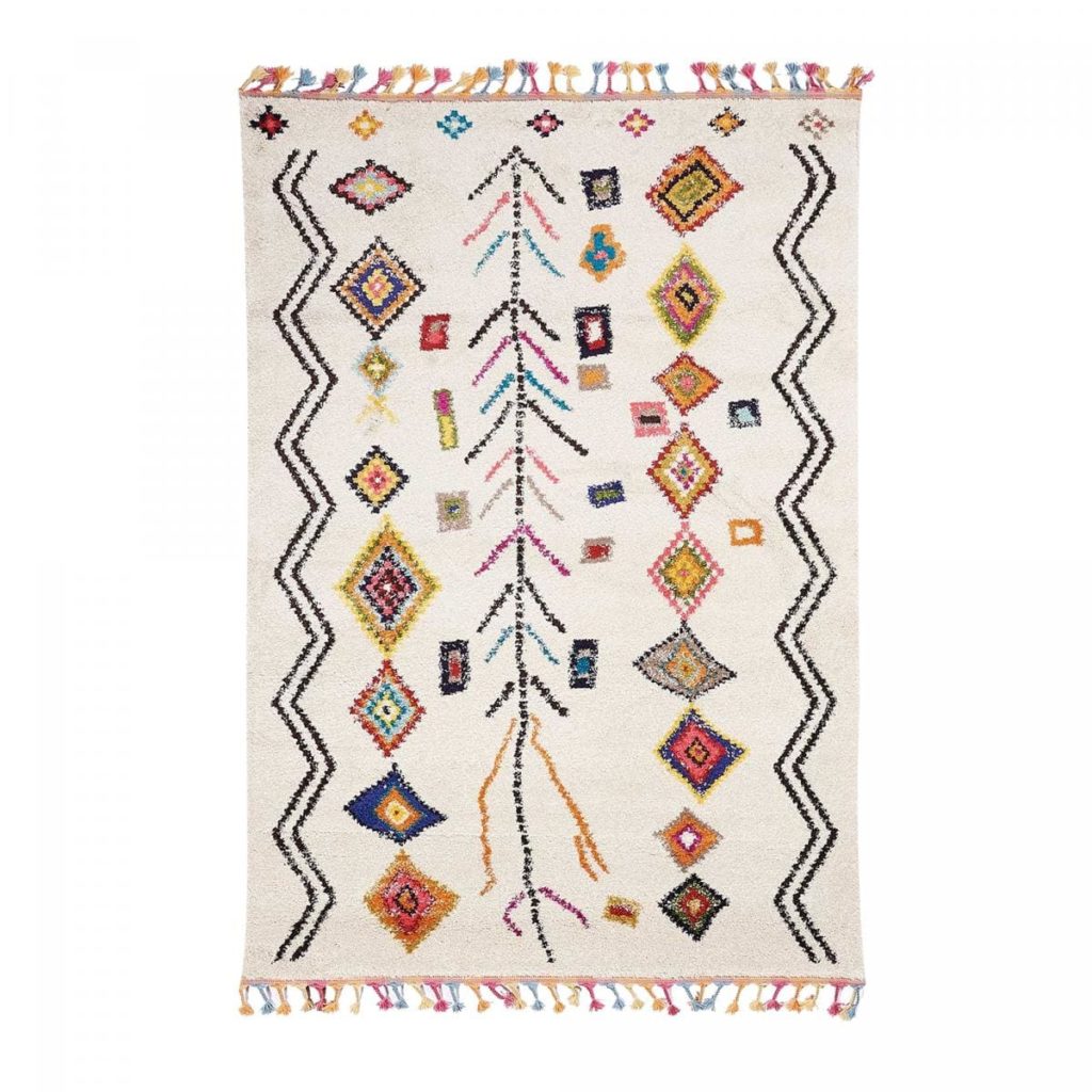 tapis berbere style multicolore x
