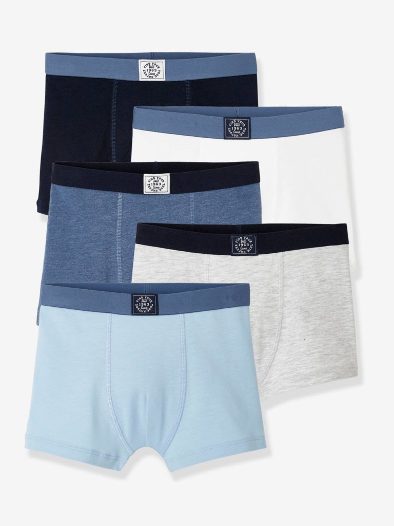 lot de boxers garcon basics